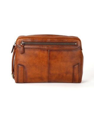 ACE BAGS & LUGGAGE LO HOMME PRESSE アルカイック 本革 日本製 セカンドバッグ 71853 ロ・オム・プレッセ ブラウン