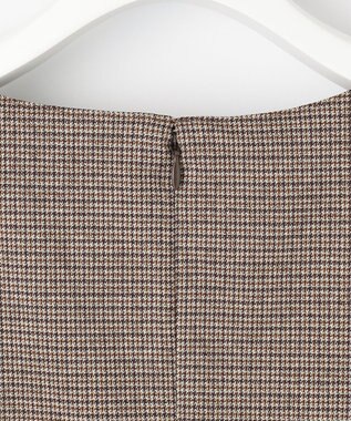 J.PRESS LADIES L Mixツイードチェック ジャンパースカート ブラウン系3