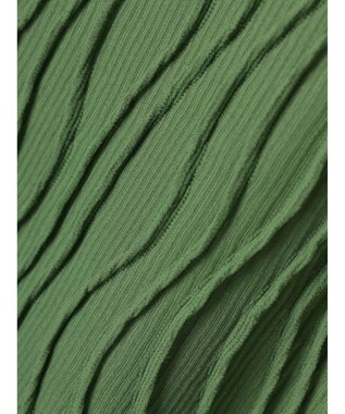 Green Parks ・Ｐｅｔｉｔ　Ｆｌｅｕｒ　ウェーブメロープルオーバー Green