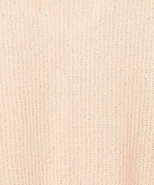 GRACE CONTINENTAL バイカラールーズニットカーディガン ベージュ