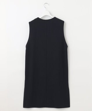 UNFILO 【ストレッチ/洗える】BEAUTY MOVE ダブルボタンジレ ネイビー