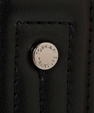 TOPKAPI 【TREASURE TOPKAPI】メタリック パデット ショルダー付 トートバッグ ブロンズ