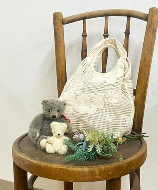 ROOTOTE 1089【洗濯可能】SC.ルーショッパーミニ.レース-A