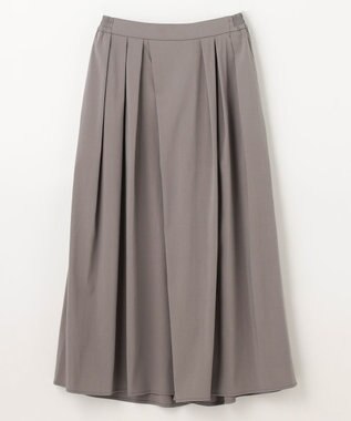 ANY L 【洗濯機可能/接触冷感/UVケア/イージーケア/ウエストゴム】清涼リラックススカーチョ グレー