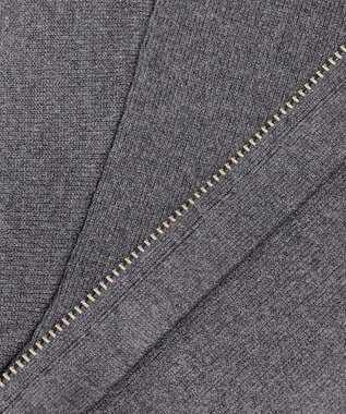 NAVE 【ReNAVE・洗える】スムースニット トラックジャケット グレー系