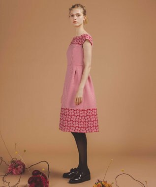 TOCCA 【消臭】FLOWER AND PLOVERS ドレス ワイン系7