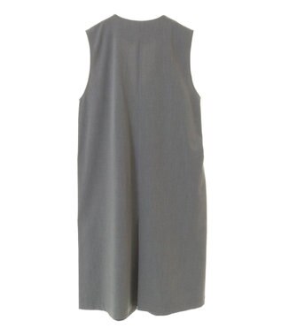 AMERICAN HOLIC Ｖネックロングジレ Gray Mixture