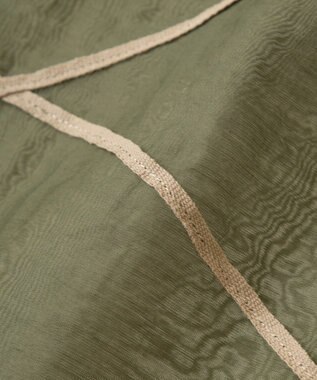 Green Parks ・ＥＬＥＮＣＡＲＥ　ＤＵＥ　テープ刺繍シアーシャツ Khaki