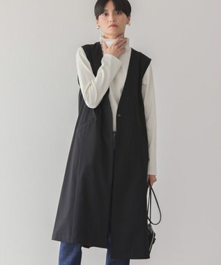 AMERICAN HOLIC Ｖネックロングジレ Black