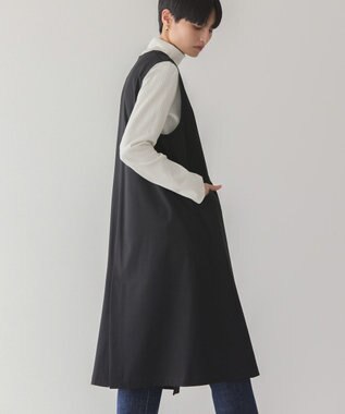 AMERICAN HOLIC Ｖネックロングジレ Black