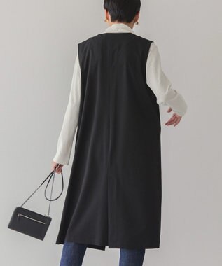 AMERICAN HOLIC Ｖネックロングジレ Black