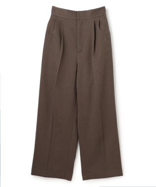 uncrave プルーフウールライクツイル ワイドパンツ