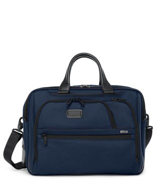 TUMI TUMI ALPHA（アルファ） ミディアム・15インチ・エクスパンダブル・ブリーフケース ネイビー