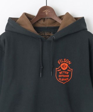 JOSEPH ABBOUD MOUNTAIN 【FILSON】PROSPECTOR GRAPHIC HOODIE　フーディ ブラック系