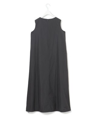 ICB L 【洗える】 ハイマルチメモリータフタ ワンピース チャコール系