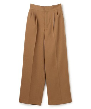 uncrave プルーフウールライクツイル ワイドパンツ