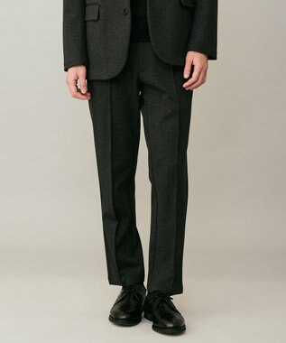 UNFILO MENS コンフォートジャージー スラックス ブラック