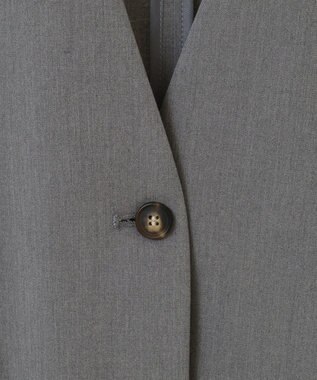 AMERICAN HOLIC Ｖネックロングジレ Gray Mixture