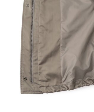 ICB 【洗える】グランウォームソフトサテン ミリタリーベスト フォーン系