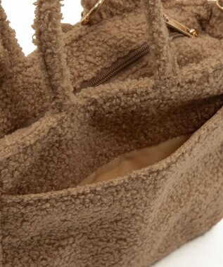 WEGO 【痛バ＆推し活グッズ】耳付きレースアップミニぬいショルダー ブラウン