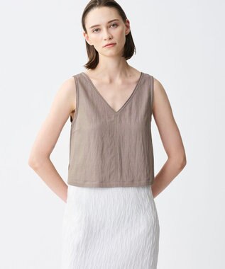 ドレープツイル Vネックトップス
