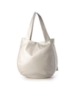 UNBILLION カシュカシュ cachecache / フリルトートバッグ シルバー