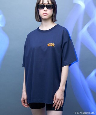 AMERICAN HOLIC 【STAR WARS】The Mandalorian Tシャツ Navy