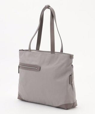 Y'SACCS アシメファスナーポケットトート グレージュ