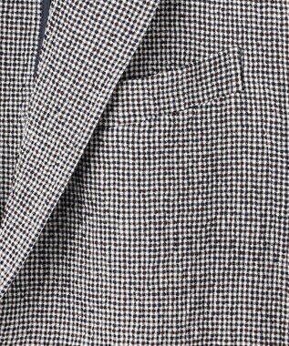 J.PRESS MEN 【SHACKET】ストレッチリネンサッカー ジャケット ブラウン系3