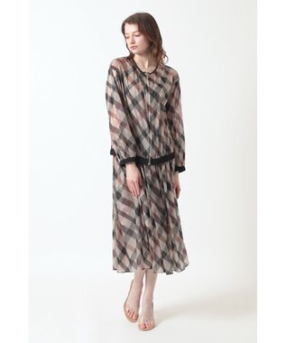 DAKS ハウスチェックシアー リップルブルゾン ウルトラハウスチェック