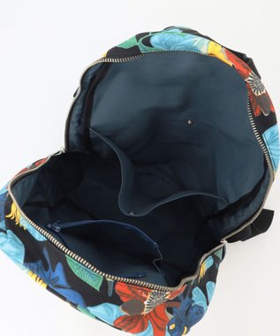 YUSHI R.C - RUCKSACK　ボタニカル柄 リュックサック ブラック