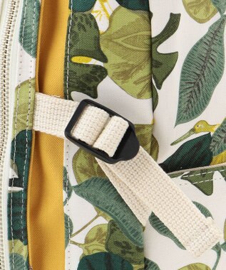 YUSHI R.C - RUCKSACK　ボタニカル柄 リュックサック ブラック