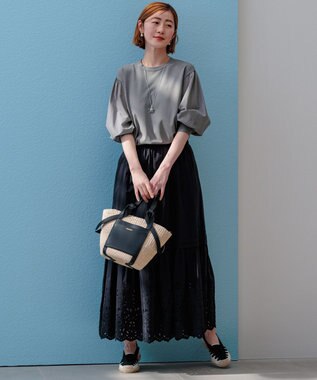 23区 【VIOLAｄORO】MIRO 2WAY トートバッグ ブラックミックス