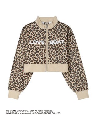 Green Parks ■別注　ＬＯＶＥ　ＢＯＡＴ　ショートトラックジャケット Leopard