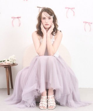 Bridget Birkin 【Bridget Birkin】ギンガムチェックリボンサンダル アイボリーエナメル