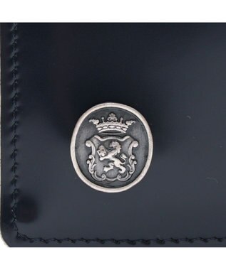 A.D.M.J. 【牛革】カルヴィ/イタリアンレザー　ザ・ビーパース ネイビー