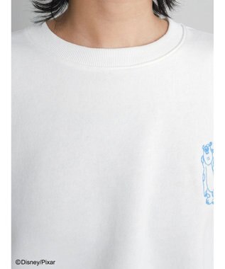 Green Parks モンスターズ・インク／ワンポイント裏毛スウェット Blue