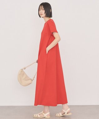 AMERICAN HOLIC 【選べる丈】フレアワンピース Red