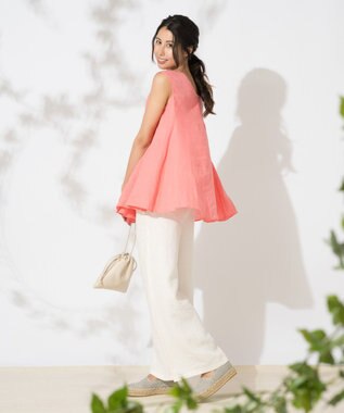 ONWARD Reuse Park 【23区】パンツ春夏 オフホワイト