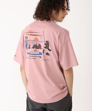 Columbia Columbia/ レイクトゥアベニューグラフィックショートスリーブTシャツ /コロンビア Eraser Pink、 Beach