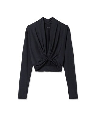 Chacott Chacott BALANCE ドライストレッチカシュクール ダークグレー杢