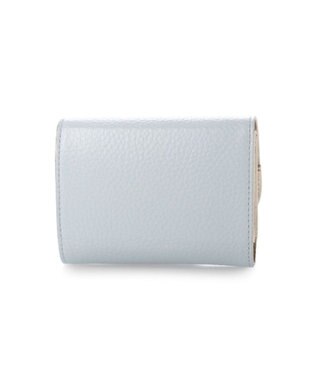 UNBILLION ペルケ perche / ジェムストーンヒネリミニ財布 サックスブルー