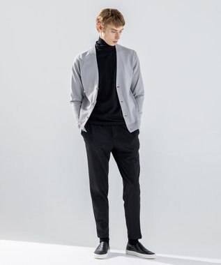 JOSEPH HOMME 【ストレッチ】リュクスレーヨン　カーディガン ライトグレー系