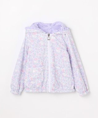 ANY KIDS 【フード取り外し/洗濯機可能】撥水加工リバーシブルゾン ラベンダー