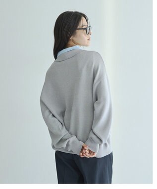 YECCA VECCA 2wayレイヤード風ポロニット Gray