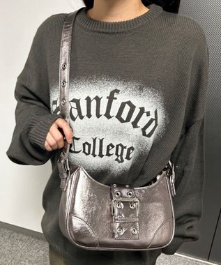 WEGO マルチWAYハーフムーンベルトバッグ 柄1