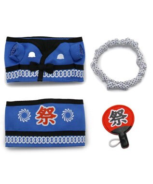 Mother garden しろたん ついたん ぬいぐるみ 服 法被 セット【単品】 お祭り法被