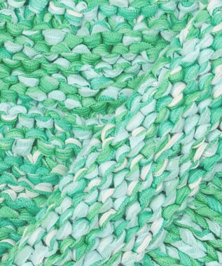 23区 【GOLD LABEL】ファンシーミックスハンドニット カーディガン グリーン系3