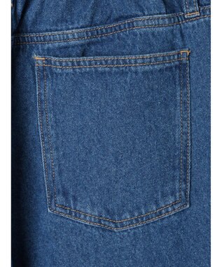 Green Parks ・Ｄｏｕｂｌｅ　Ｆｌａｇｓ　スソフリルストレートデニム Indigo