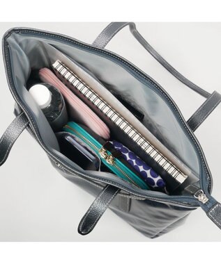 PELLE BORSA サイズチェンジトートバッグ  Alive アライブ 4442 ネイビー
